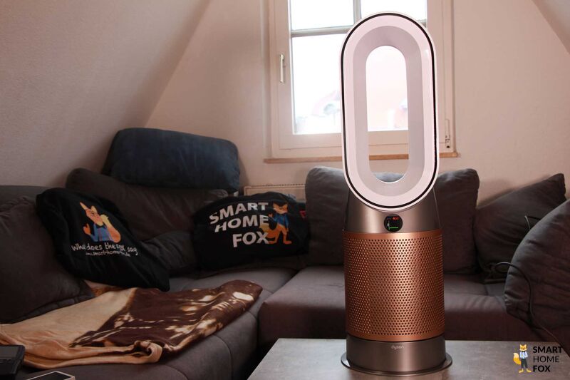 Der Dyson Purifier Hot+Cool Formaldehyde HP09 im Test bei Smart-Home-Fox.
